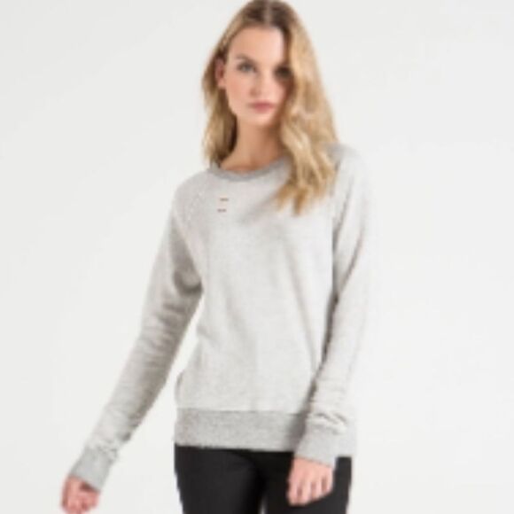 NWT n:Philanthropy Belize Distressed Sweatshirt - Picture 7 of 9
